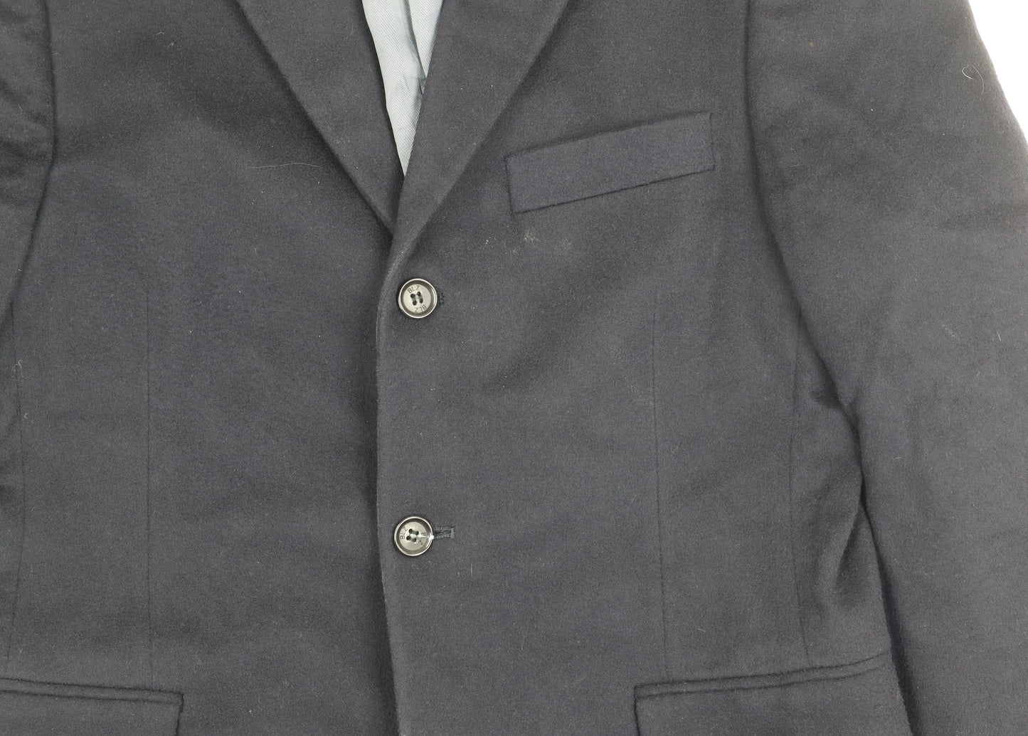 Mens UK Size 36 David Moss Regular Blue Suit Jacket