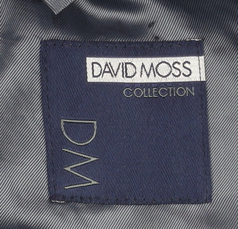 Mens UK Size 36 David Moss Regular Blue Suit Jacket