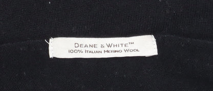 Womens UK Size S Deane & White Black  Jumper