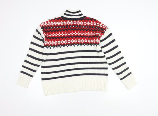 Womens UK Size S Marks and Spencer Multicoloured Pullover Jumper