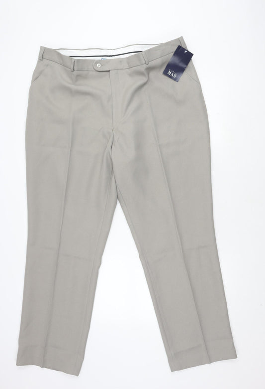 Premier Man Men's Grey Trousers Size 44