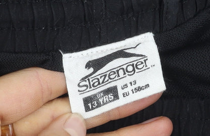 Slazenger Boys Black Trousers 13 Years - Activewear Essential