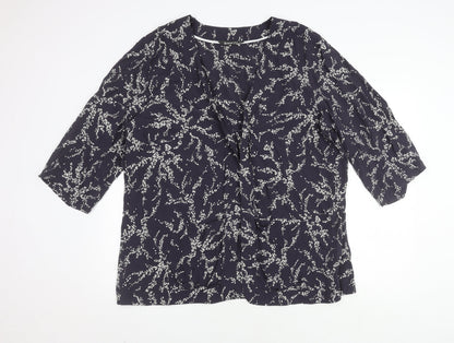 Bonmarché Women's Floral Blouse Size 22