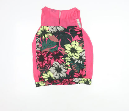 Womens UK Size 10 NEXT Pink  Tank