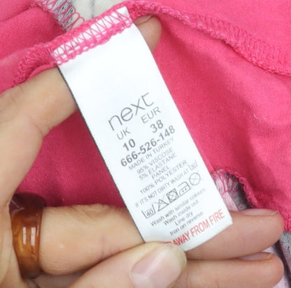 Womens UK Size 10 NEXT Pink  Tank
