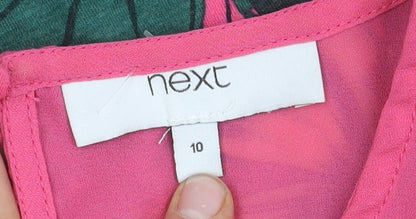 Womens UK Size 10 NEXT Pink  Tank