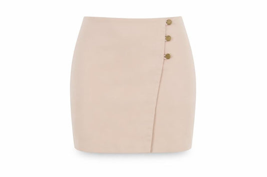 Womens UK Size 10 New Look Straight & Pencil Twill Skirt