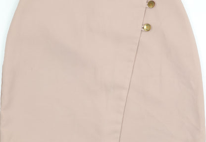 New Look Women's Beige Pencil Skirt Size 10