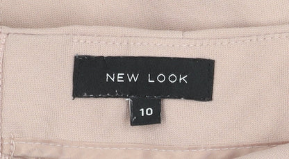 New Look Women's Beige Pencil Skirt Size 10