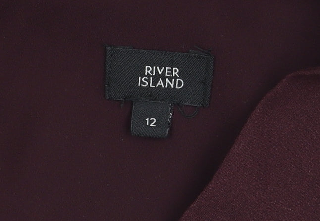 Womens UK Size 12 River Island Multicoloured  Blouse