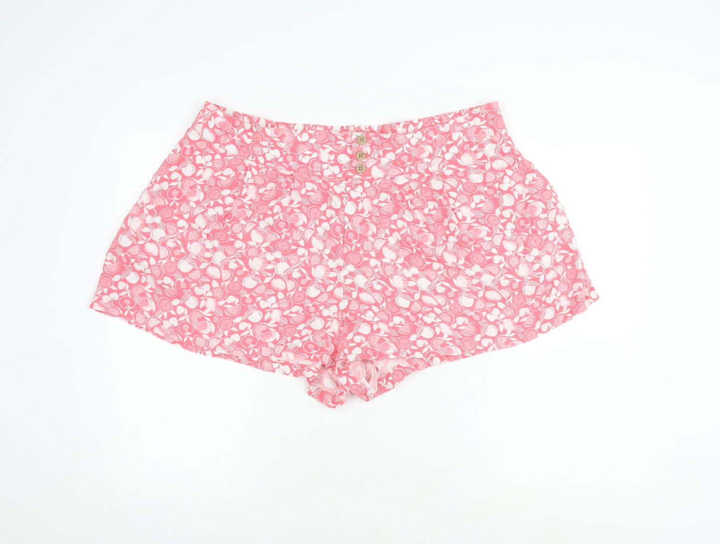 Marks and Spencer Women's Pink Floral Shorts