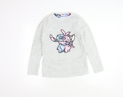 Disney Girls Grey Stitch Pyjama Top 11-12 Years