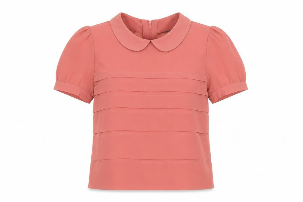Womens UK Size 8 Topshop Pink  Blouse