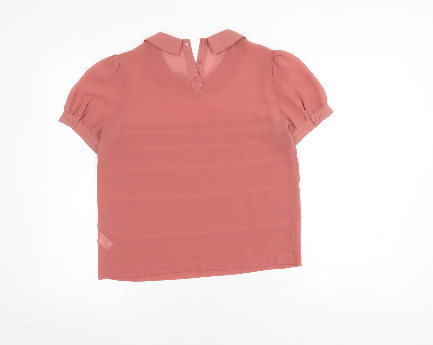 Womens UK Size 8 Topshop Pink  Blouse