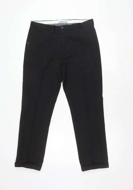 Marks and Spencer Men's Black Dress Pants Size 32