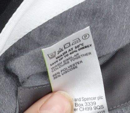 Marks and Spencer Men's Black Dress Pants Size 32