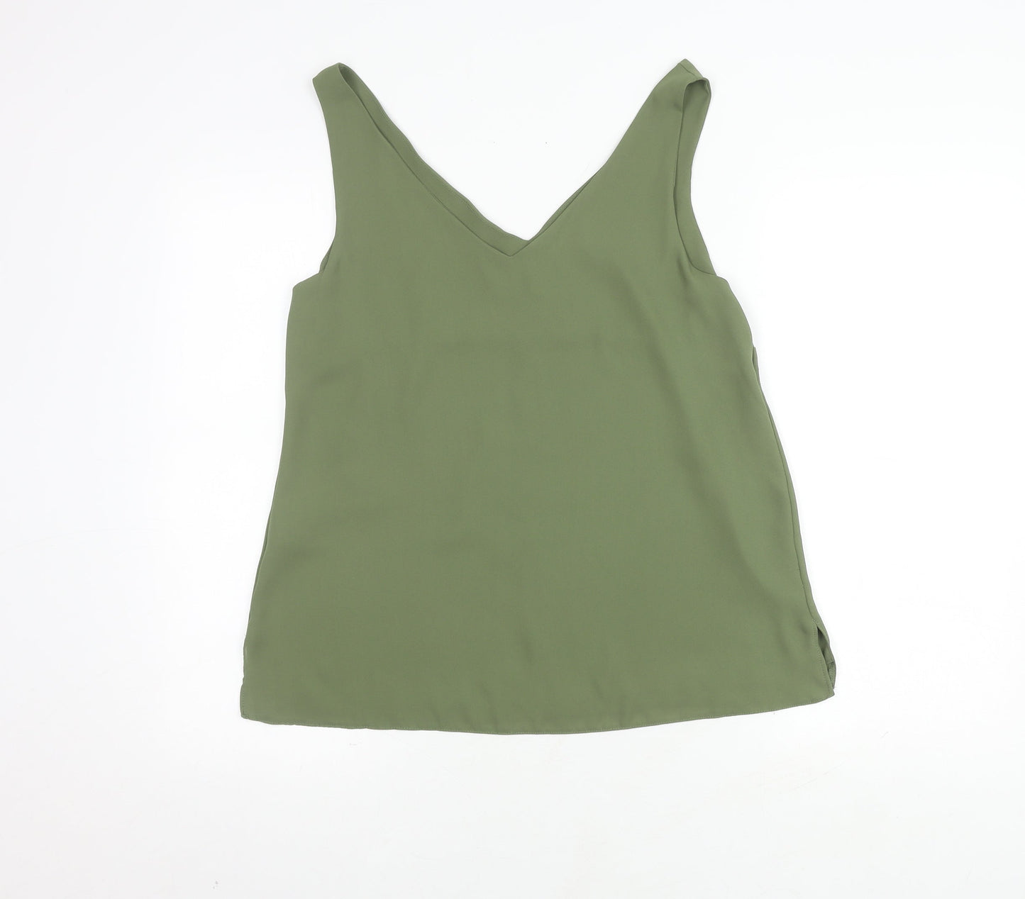 Womens UK Size 12 Wallis Green Basic Blouse