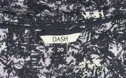 Womens UK Size 20 DASH Multicoloured  T-Shirt