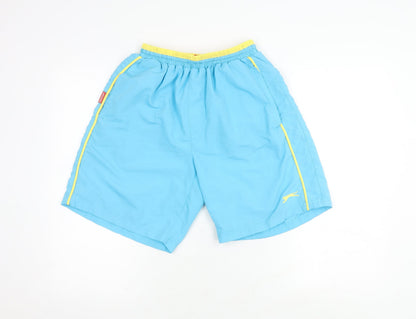 Slazenger Men's Blue Swim Shorts S - Elastic Waist