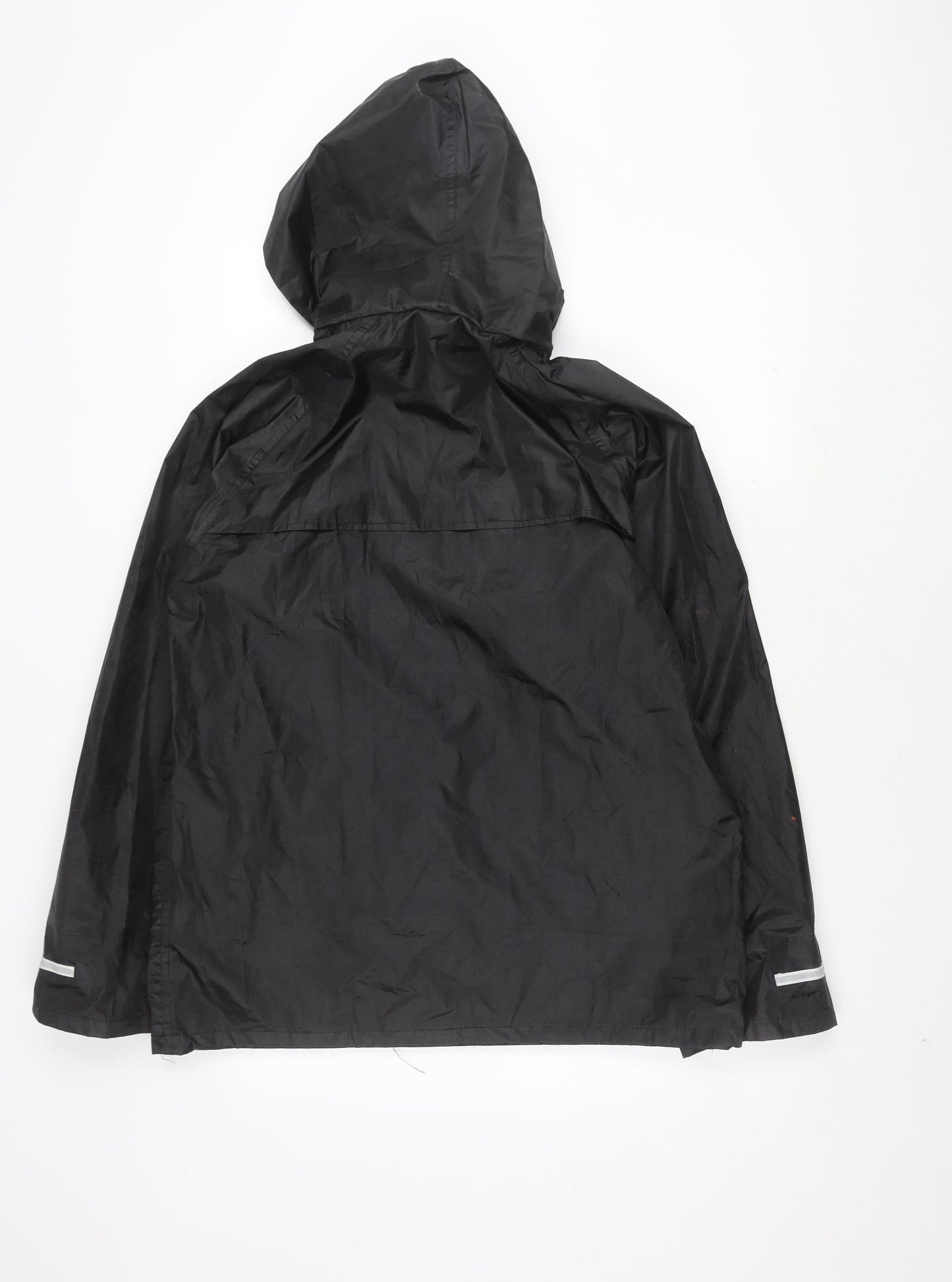 Mens UK Size S Result Core Black Rain Coat