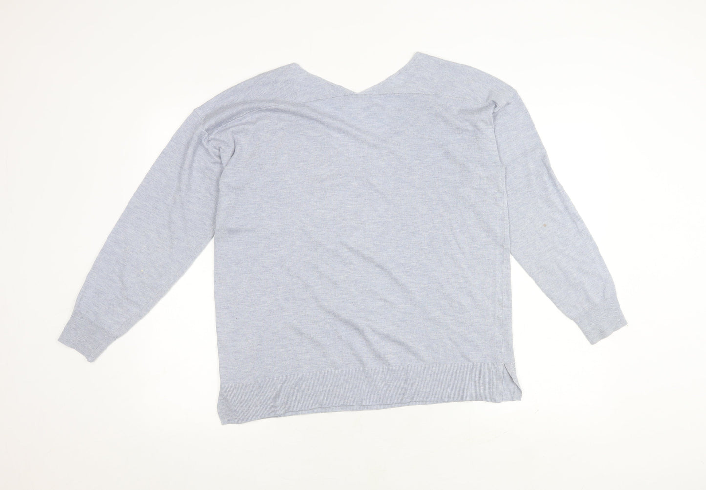 Womens UK Size 12 MNG Grey Pullover Jumper