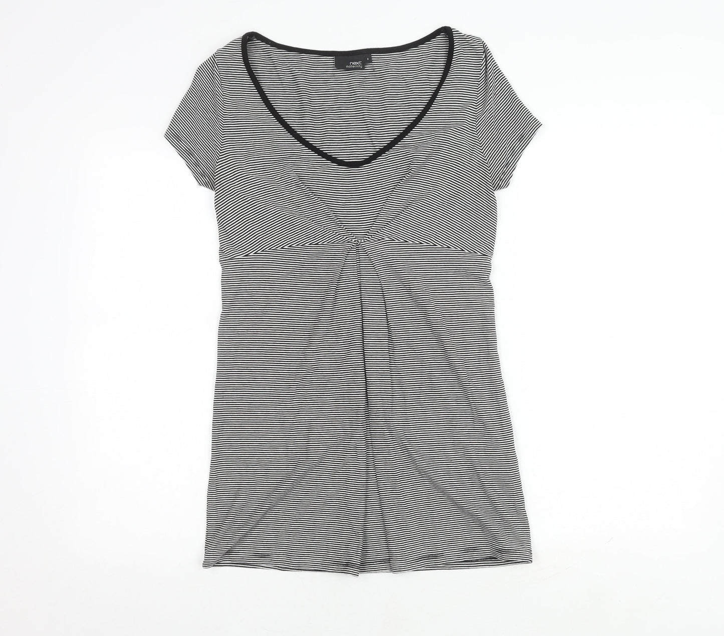 Womens UK Size 8 NEXT Black Basic Blouse