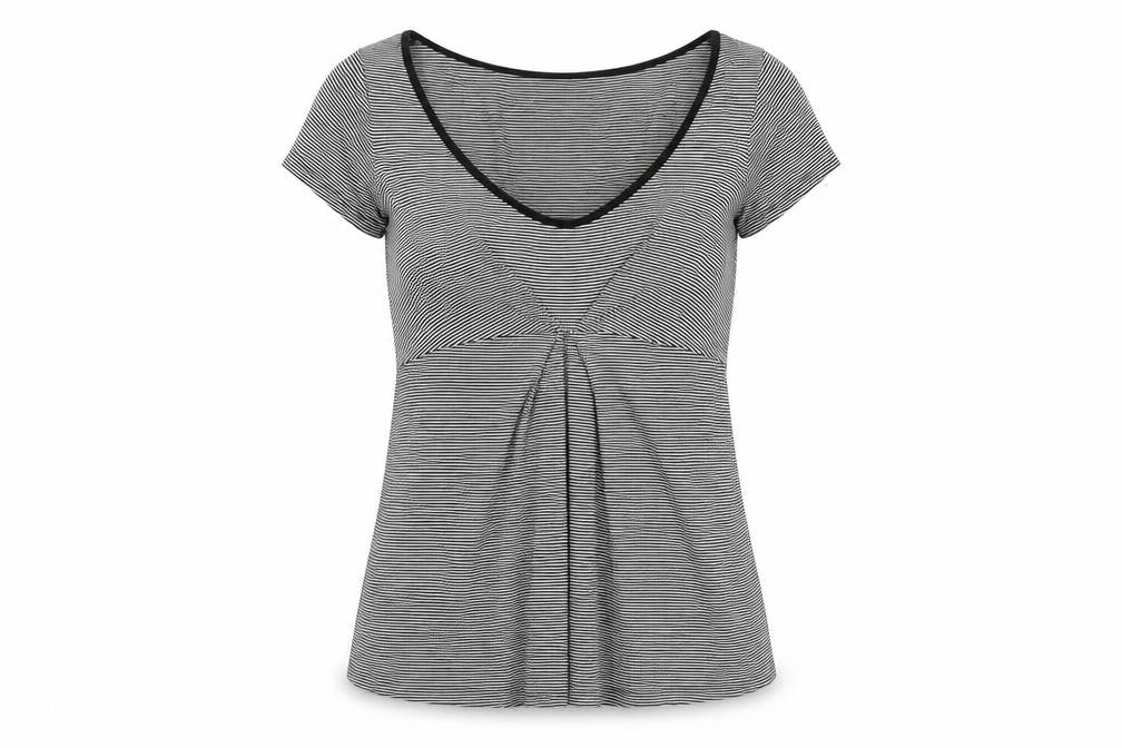Womens UK Size 8 NEXT Black Basic Blouse