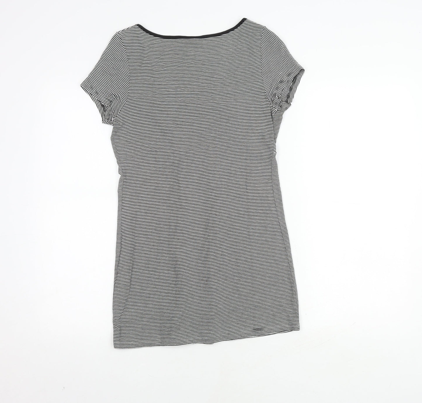 Womens UK Size 8 NEXT Black Basic Blouse
