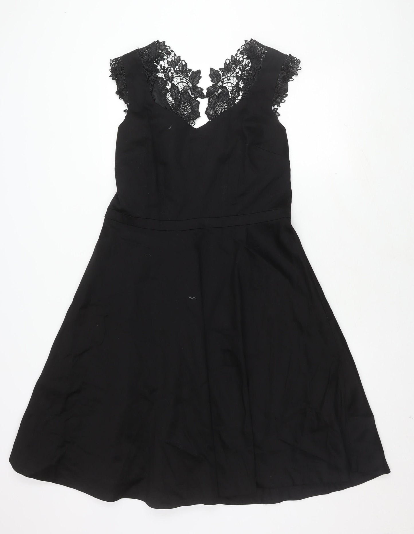 Preen Edition Black Lace Women Sleeveless Dress Size 16