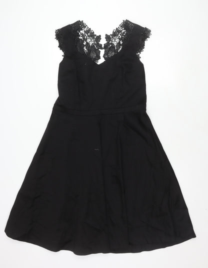 Preen Edition Black Lace Women Sleeveless Dress Size 16