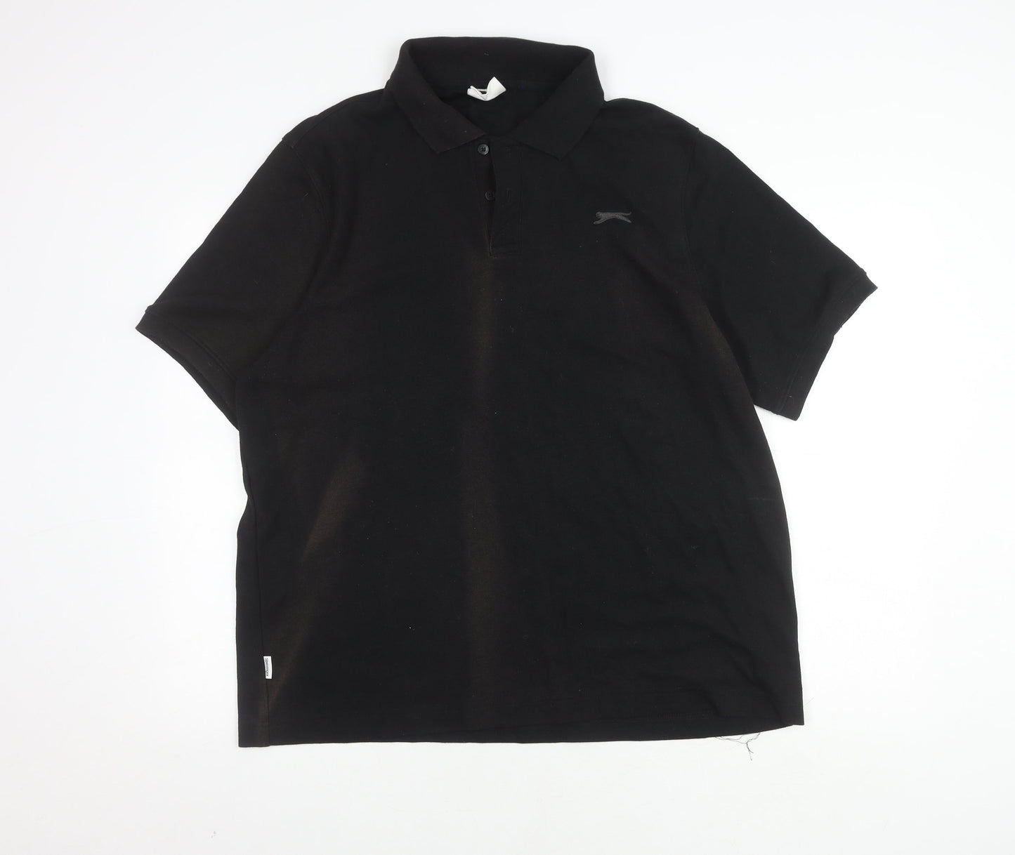 Slazenger Men's Black Polo Shirt 2XL Classic Fit