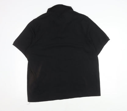 Slazenger Men's Black Polo Shirt 2XL Classic Fit