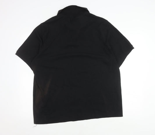 Slazenger Men's Black Polo Shirt 2XL Classic Fit