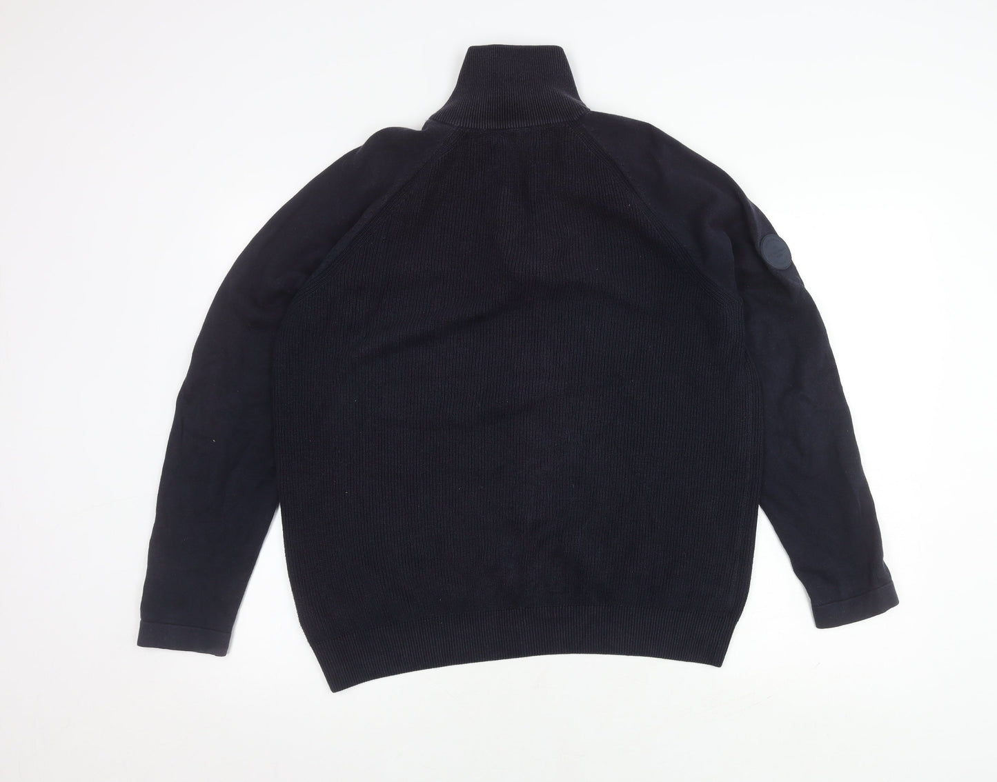 Mens UK Size M JACK & JONES Blue Pullover Sweatshirt