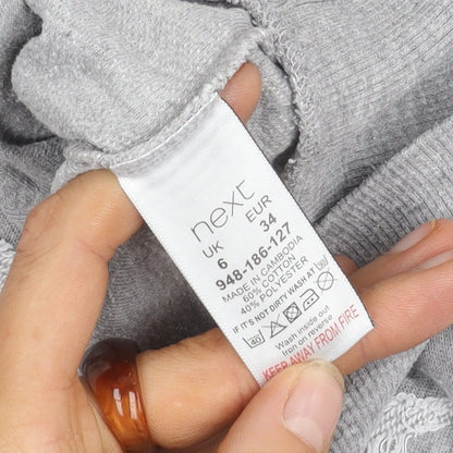 Womens UK Size 6 NEXT Grey  Jumper