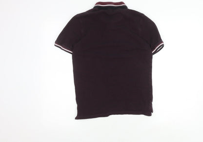 Jack & Jones Men's Purple Polo Shirt, Size S