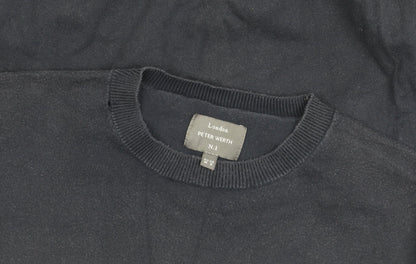 Peter Werth Men's Black M Pullover Jumper