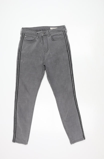 Womens UK Size 12 Marks and Spencer  Skinny Grey Jeans