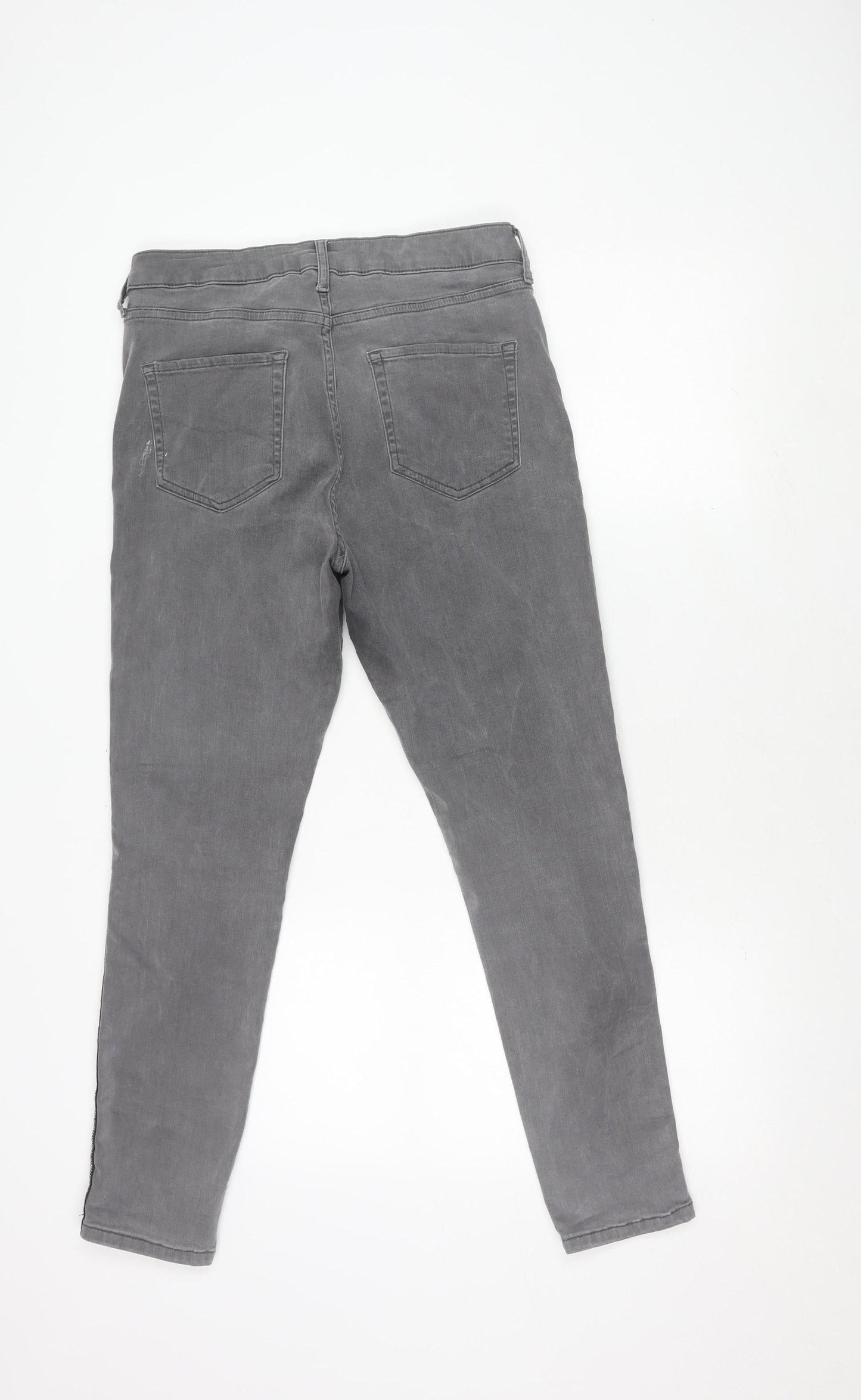 Womens UK Size 12 Marks and Spencer  Skinny Grey Jeans