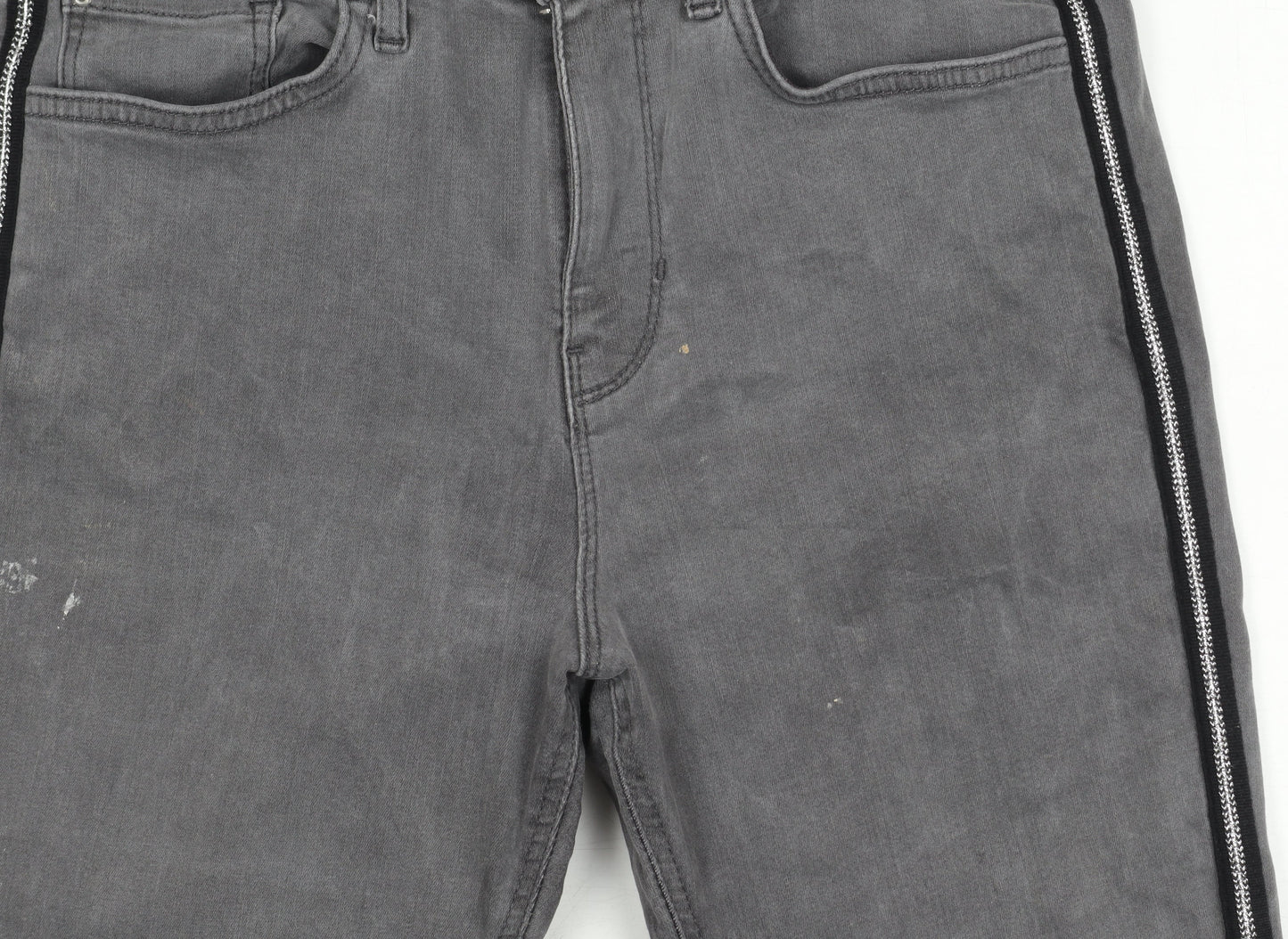 Womens UK Size 12 Marks and Spencer  Skinny Grey Jeans