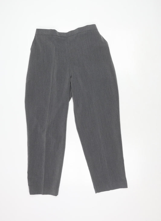 PINNS Women's Grey Trousers Size 14