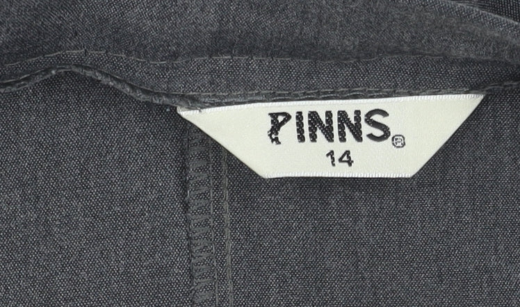 PINNS Women's Grey Trousers Size 14