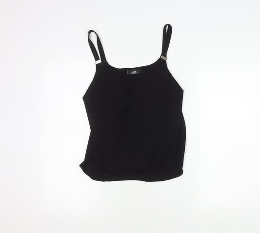 Womens UK Size 10 Wallis Black Camisole Tank