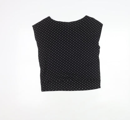 Womens UK Size 18 Dorothy Perkins Black  T-Shirt