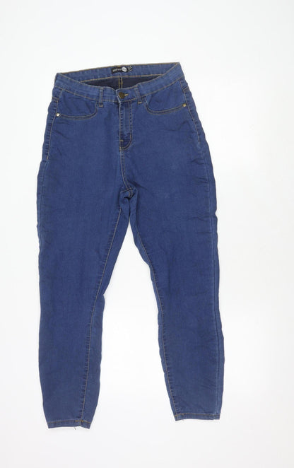 Boohoo Women's Blue Denim Jeans Size 12
