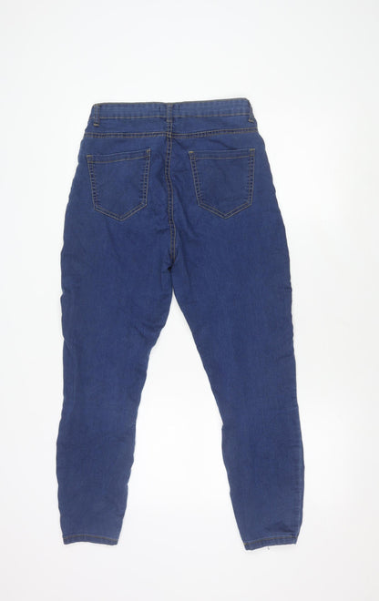 Boohoo Women's Blue Denim Jeans Size 12