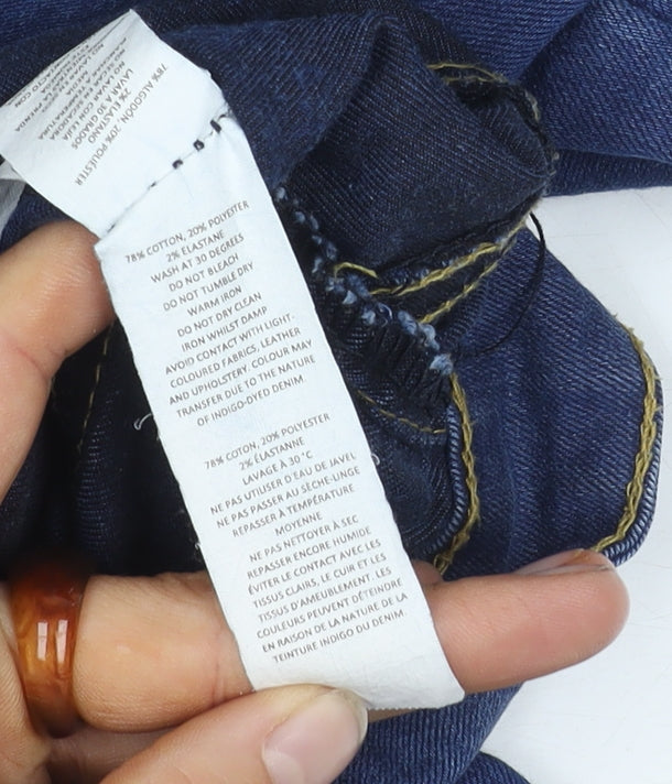 Boohoo Women's Blue Denim Jeans Size 12