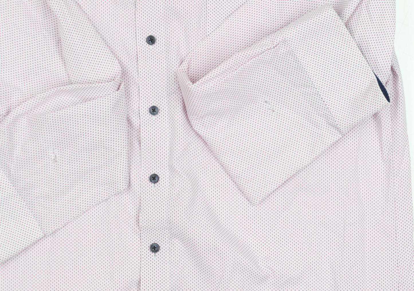 Olymp Luxor Men's Multicoloured Size 44 Regular Fit Shirt