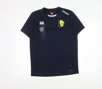 Canterbury Men's Blue Rugby Jersey T-Shirt M