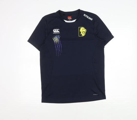 Canterbury Men's Blue Rugby Jersey T-Shirt M